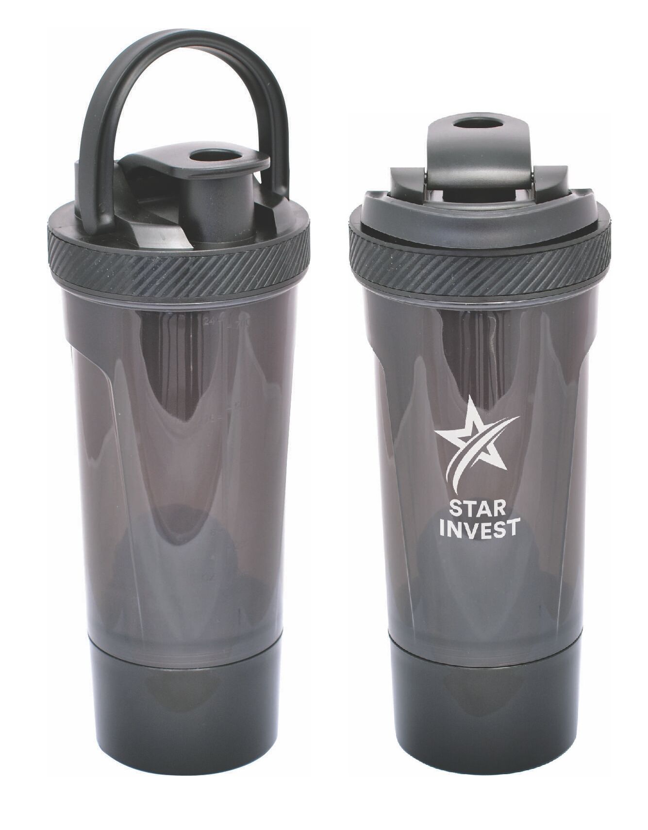 Shaker-Pro Sports Bottle, Black