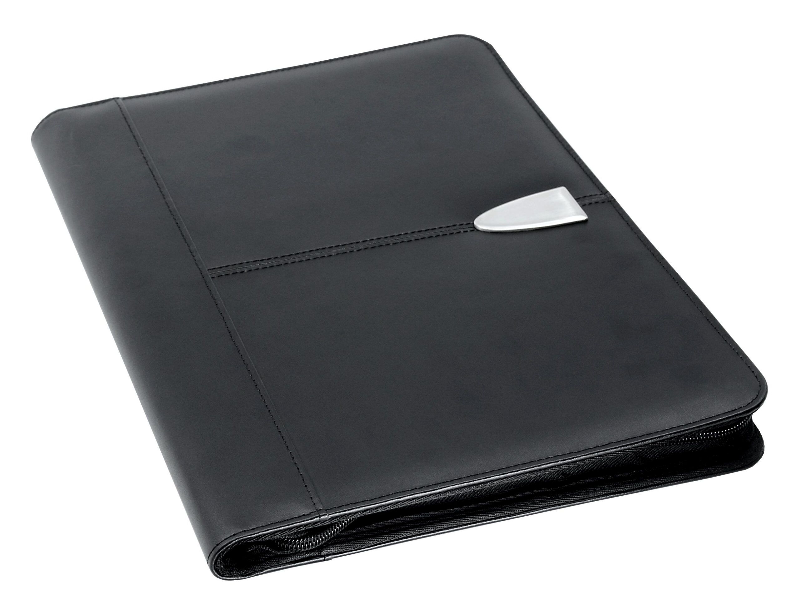 Bradford A4 Leather Zip Portfolio