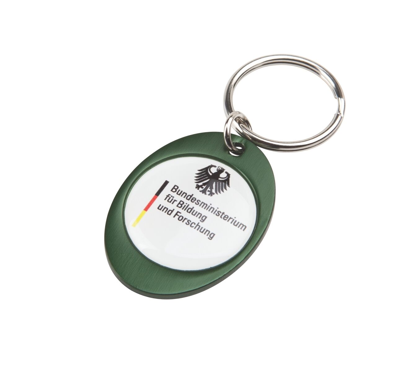 Rainbow Keyring (30x40mm oval) - Indent